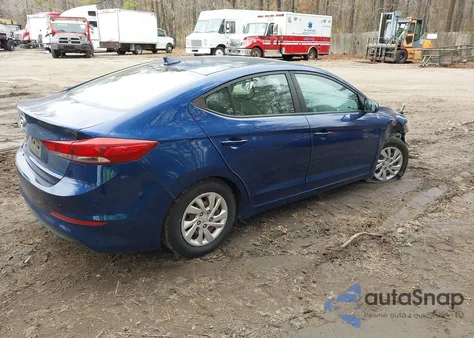 2017 Hyundai Elantra Se из США, поврежденный, VIN 5NPD74LF9HH113576